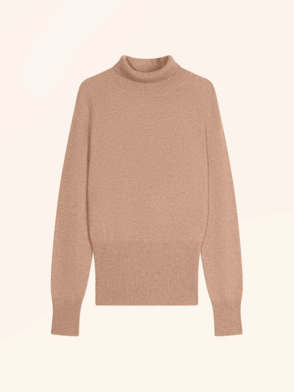 UDNY pullover rollkragen camel meliert