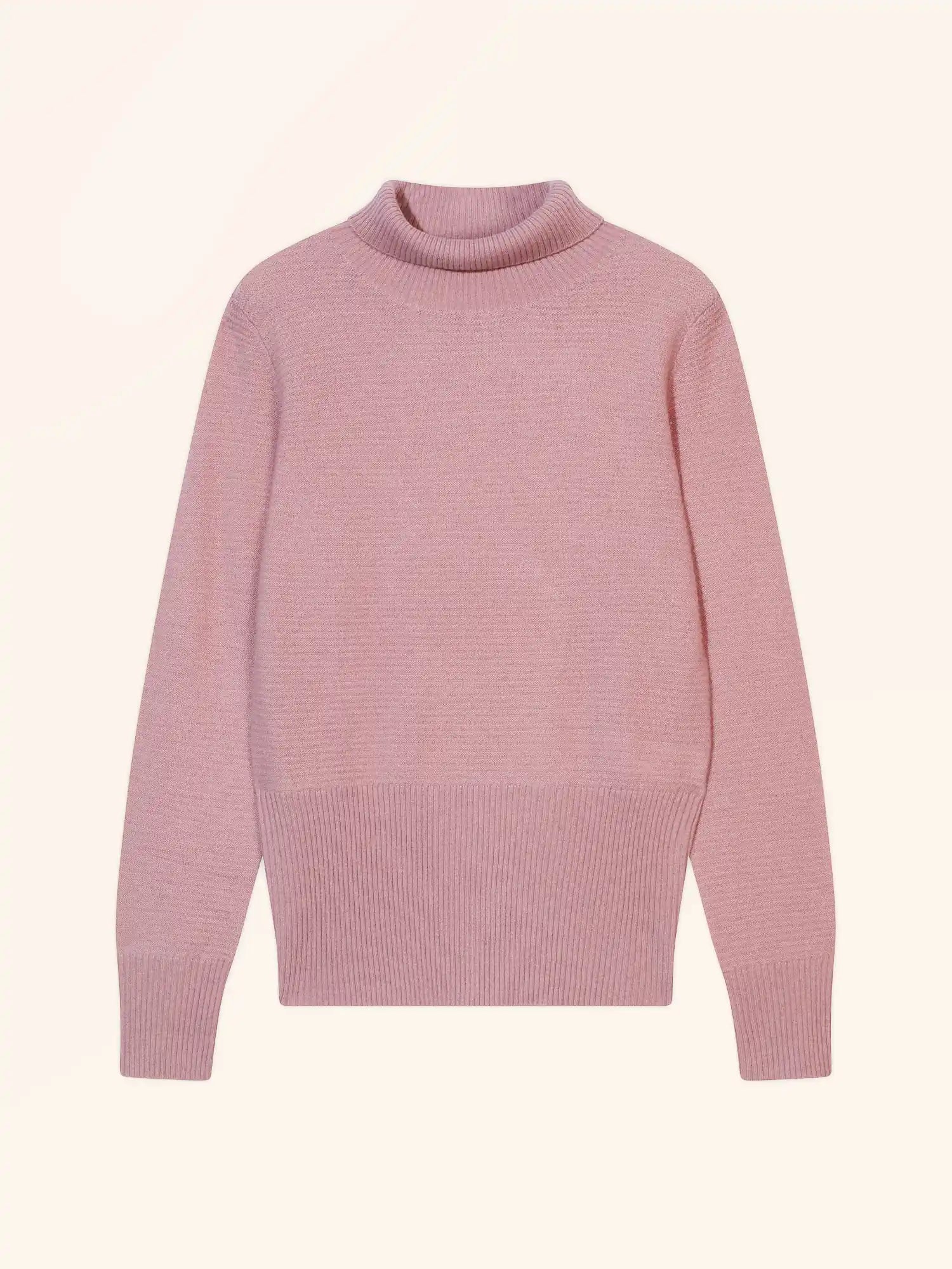 UDNY pullover rollkragen bois de rosa