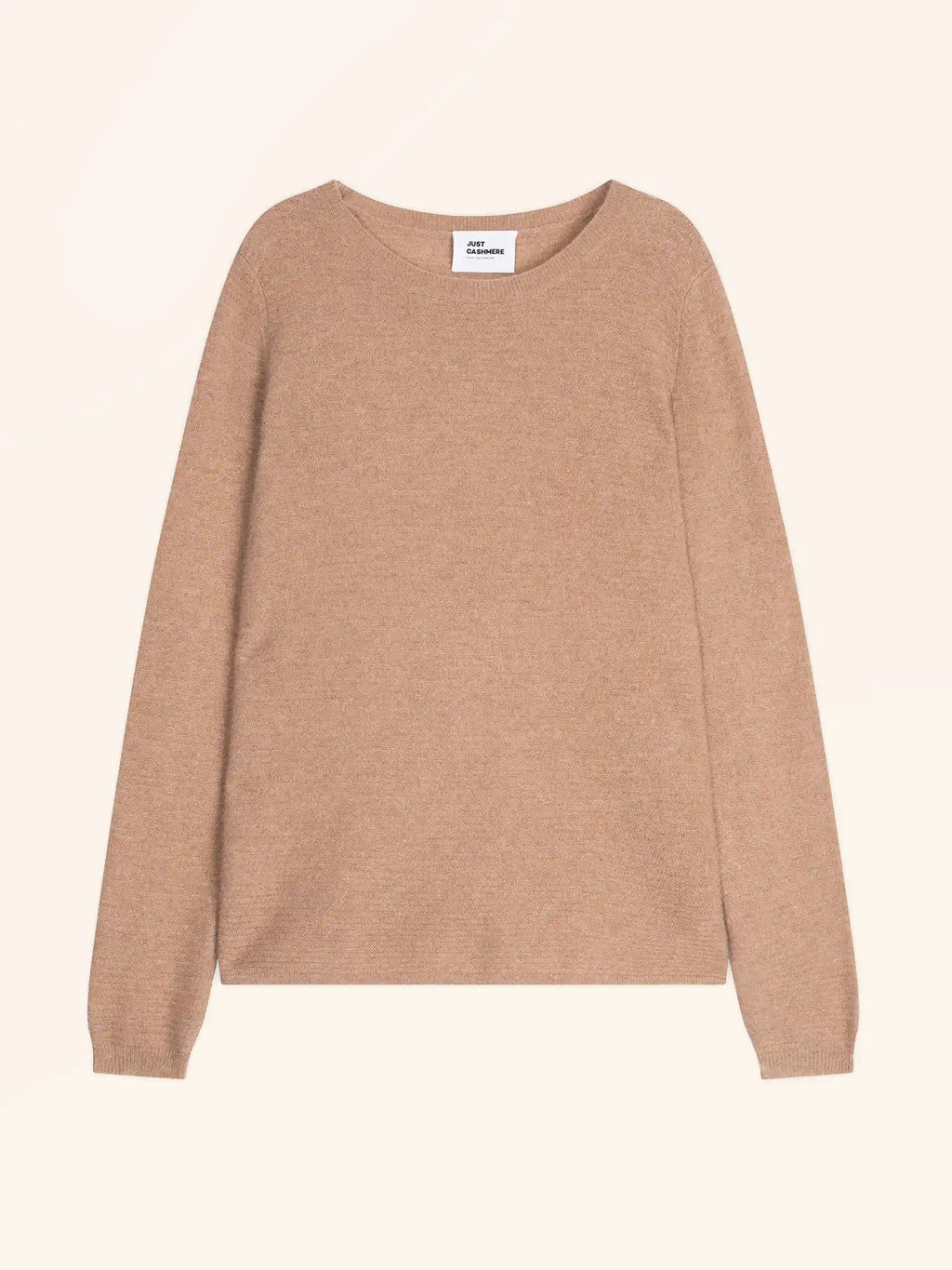 NETHY pullover u-boot-ausschnitt camel meliert