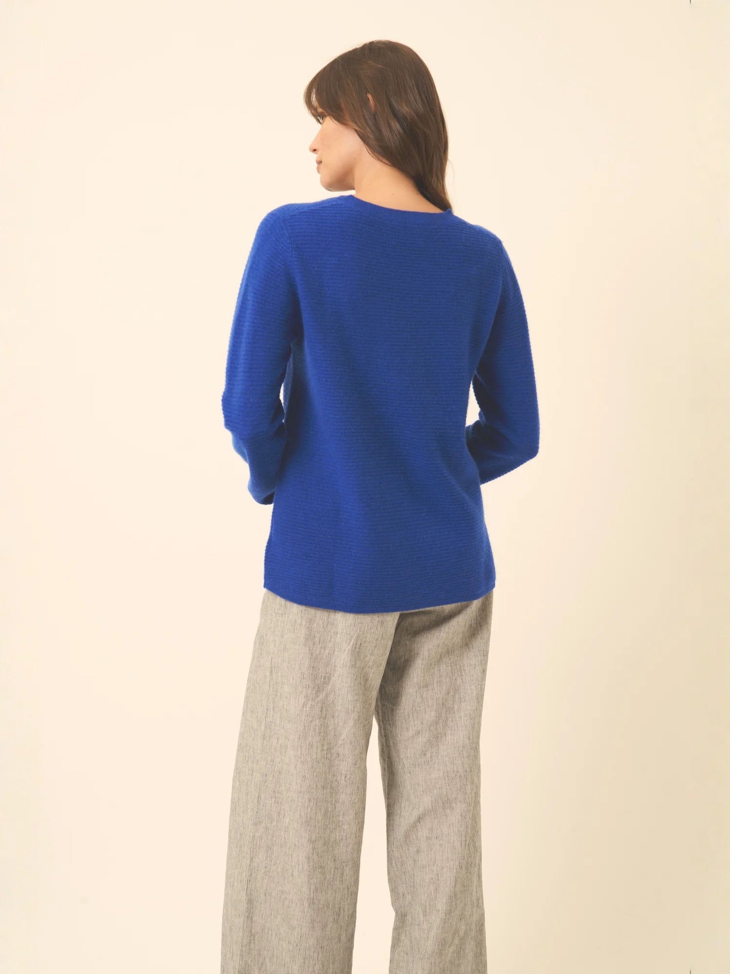 NETHY pullover u-boot-ausschnitt ultramarin