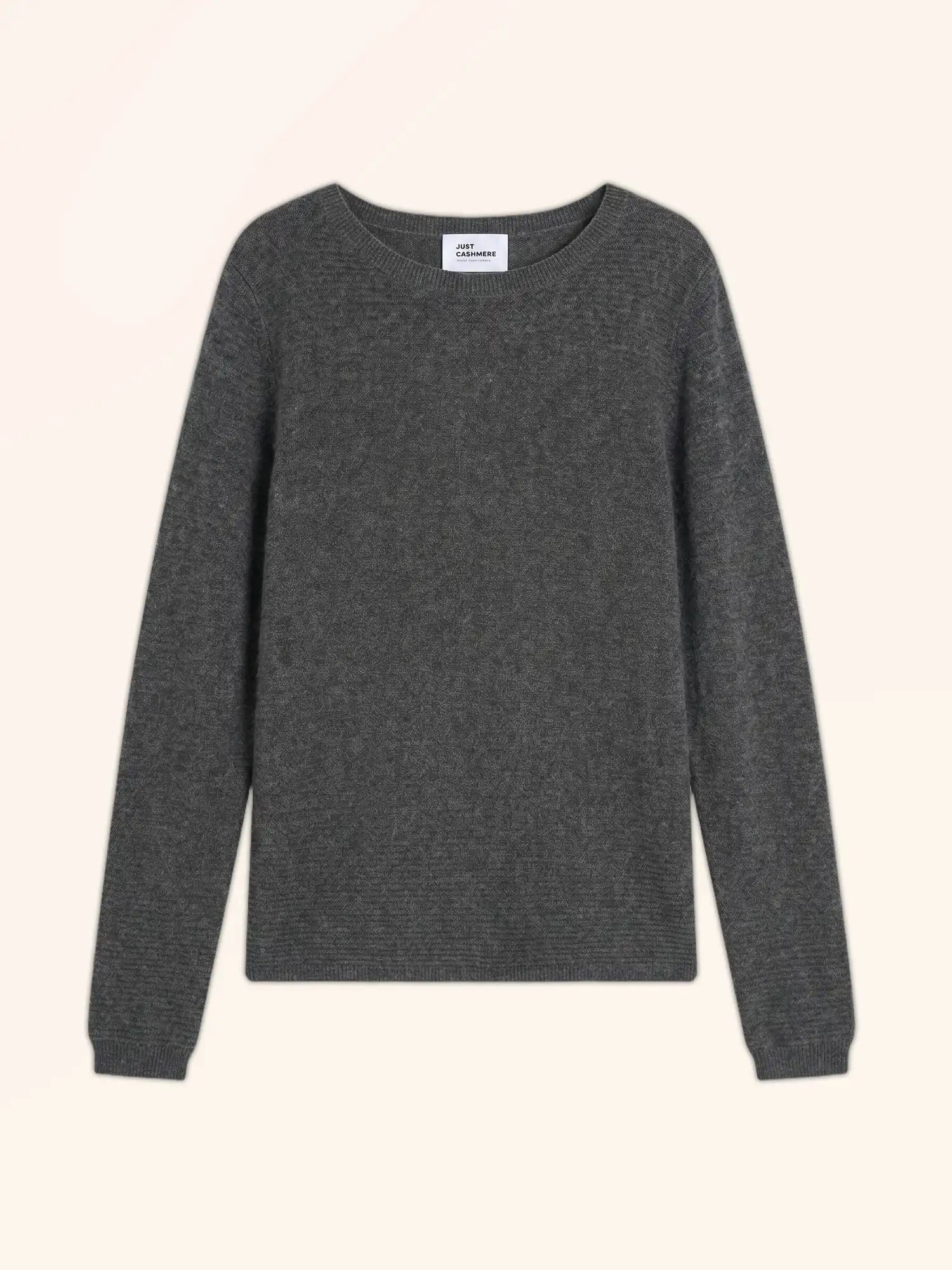 NETHY pullover u-boot-ausschnitt anthrazit meliert