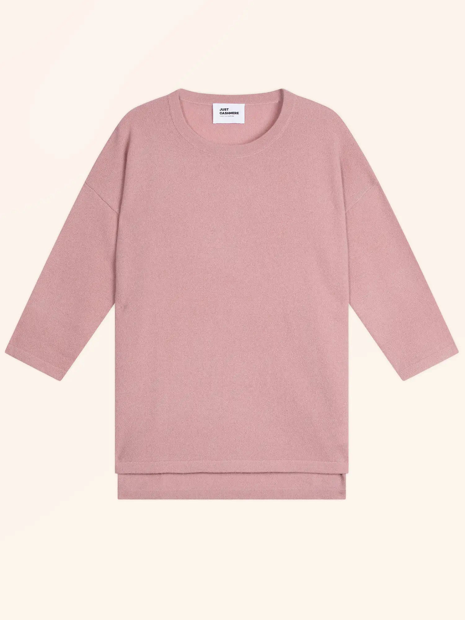 CLATTIE pullover rundhalsausschnitt bois de rosa