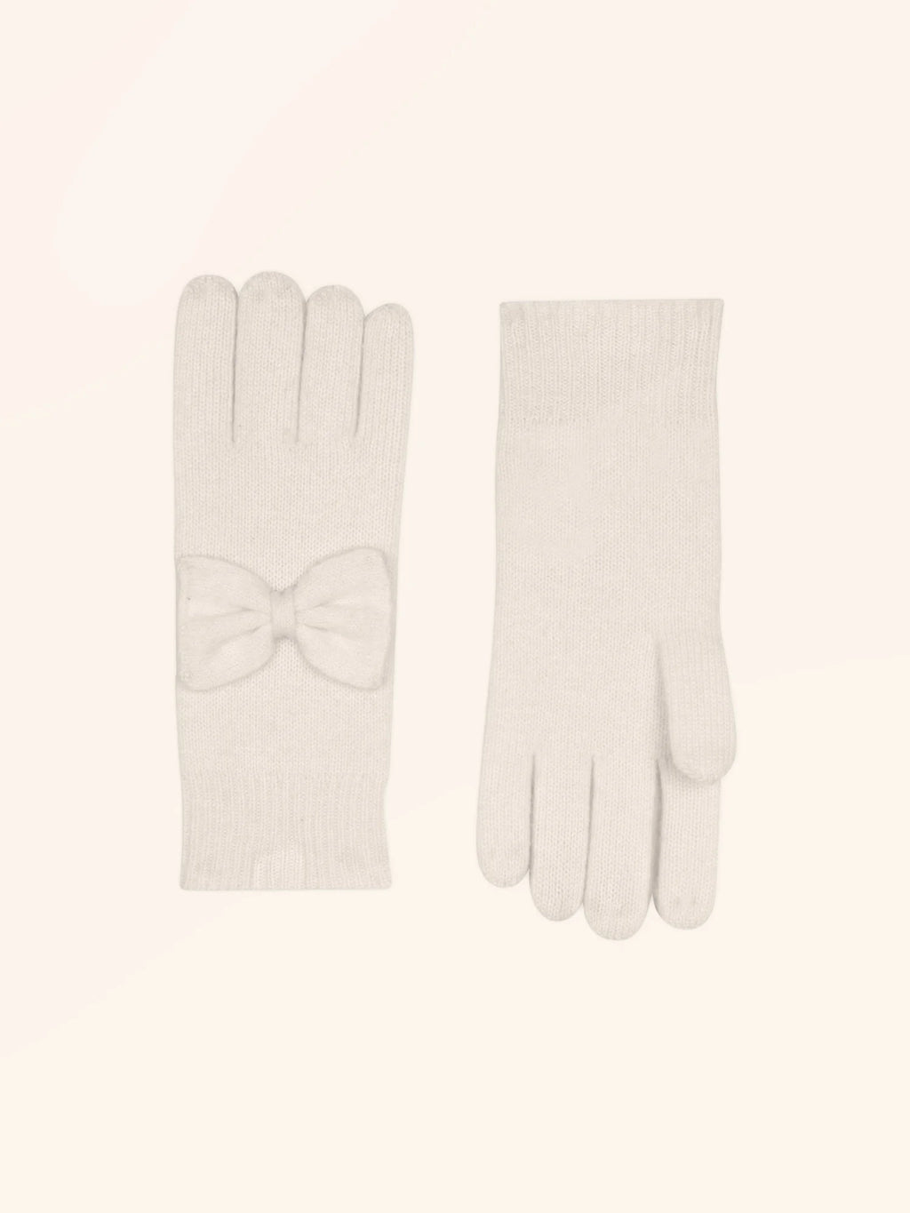 LUCY Handschuhe 4-fädig Schneeweiß
