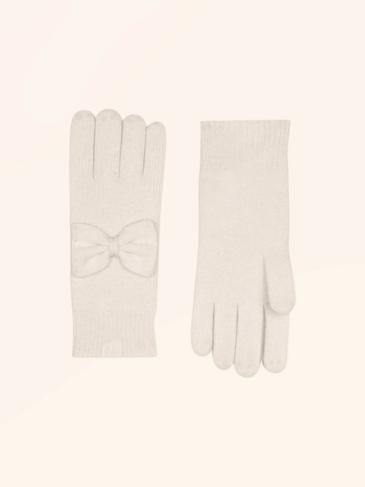 LUCY Handschuhe 4-fädig Schneeweiß