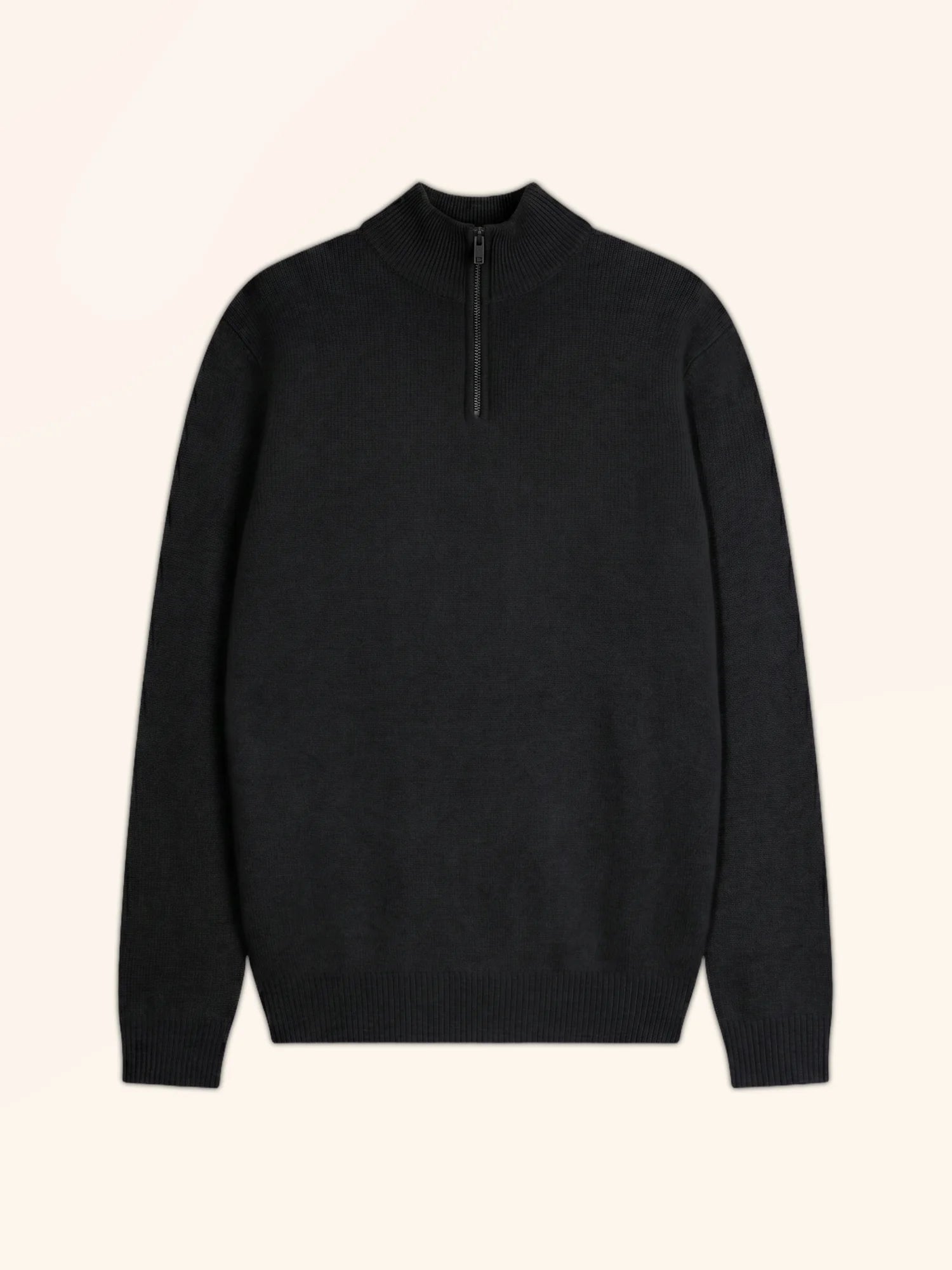 LEONIE pull camionneur 4 fils noir