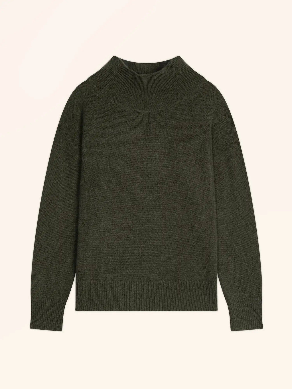 ROMY pullover stehkragen 4-fädig khaki