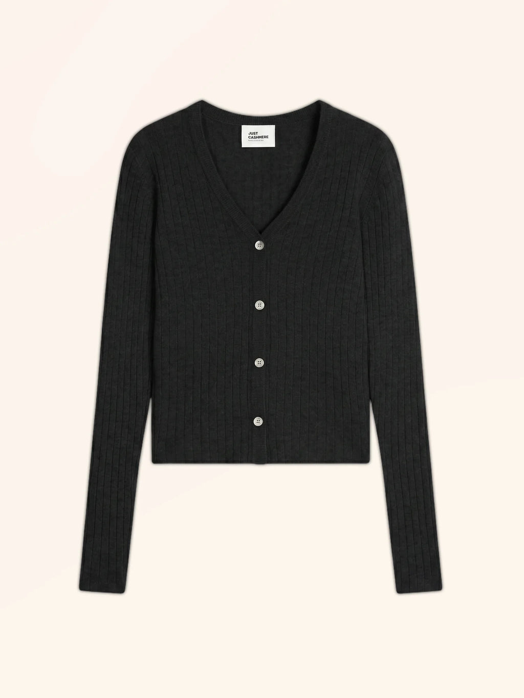 CAMILLE strickjacke v-ausschnitt schwarz