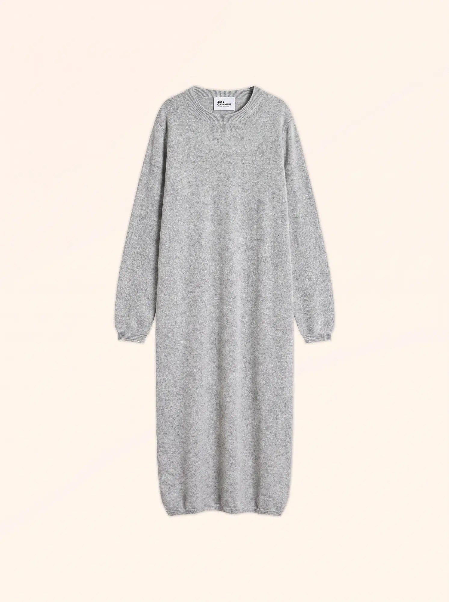 LINA robe col rond nuage chiné