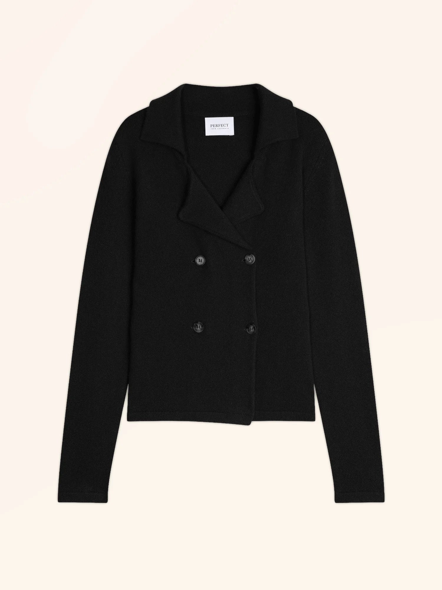 CHLOE jacke geknöpft col tailleur 4-fädig schwarz