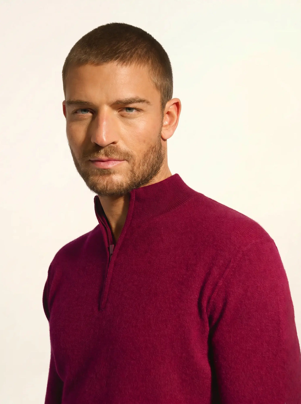 NOUR pullover dockermütze bordeaux