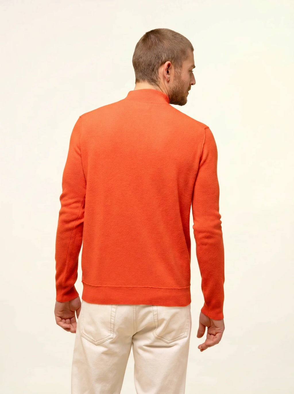 NOUR pull camionneur orange