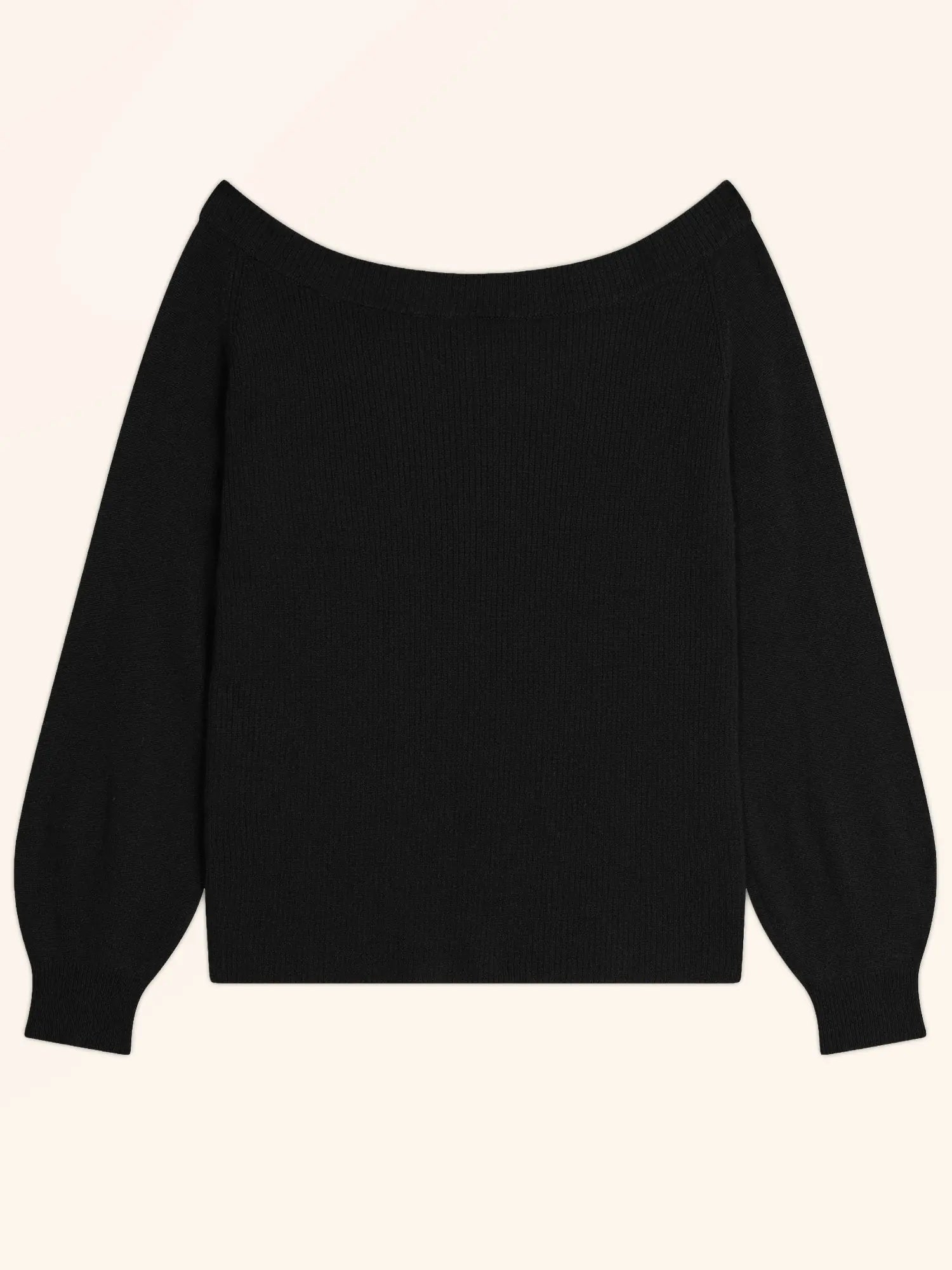 TONY pull col bateau noir