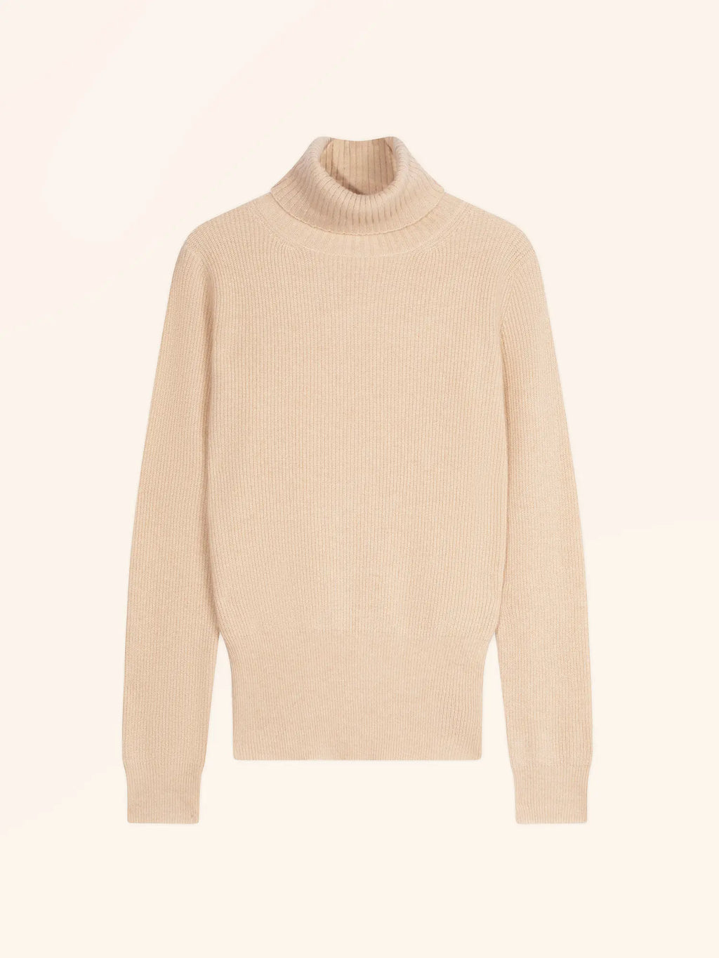 BILL pullover rollkragen sand