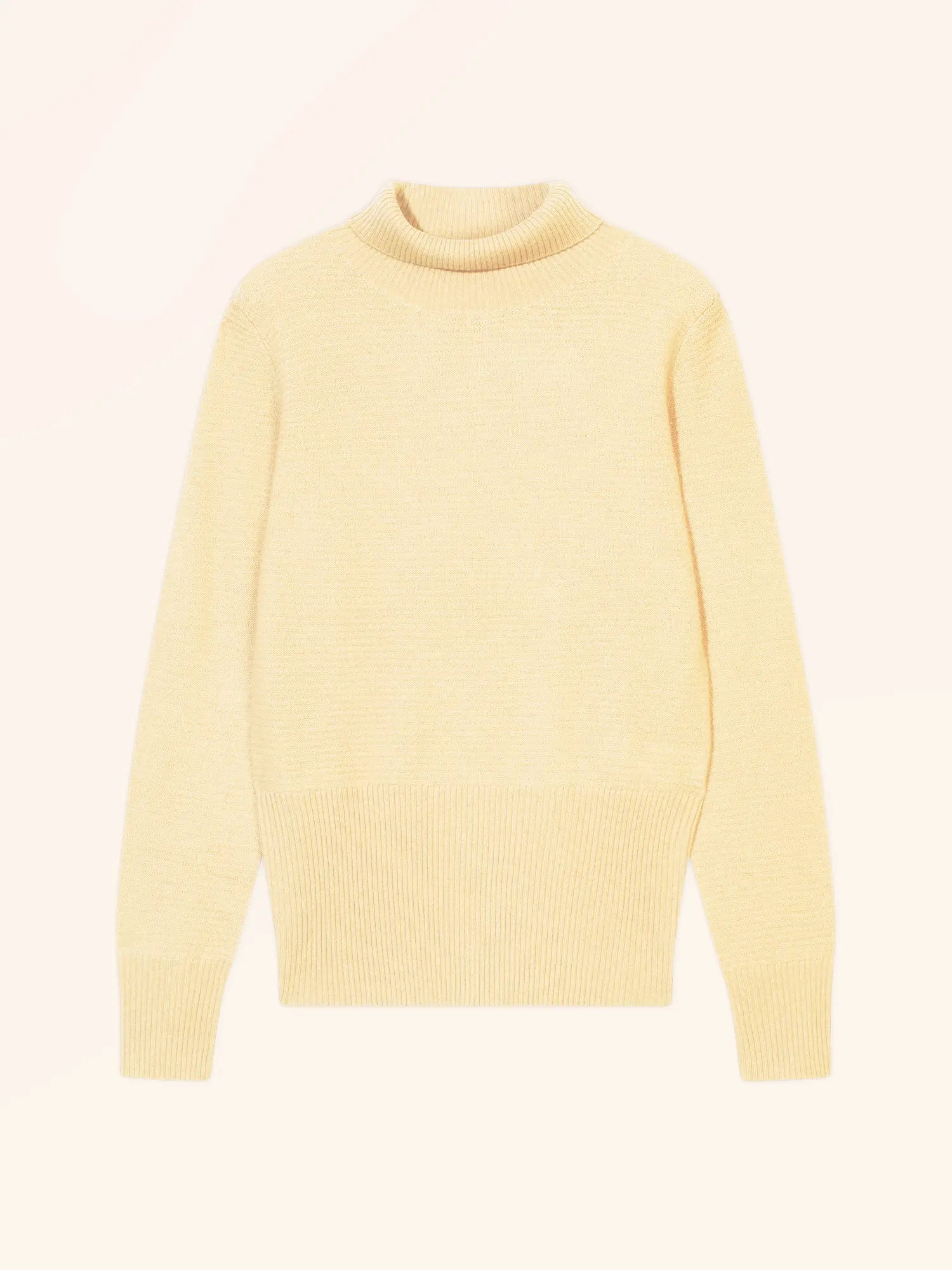 UDNY pullover rollkragen limonade