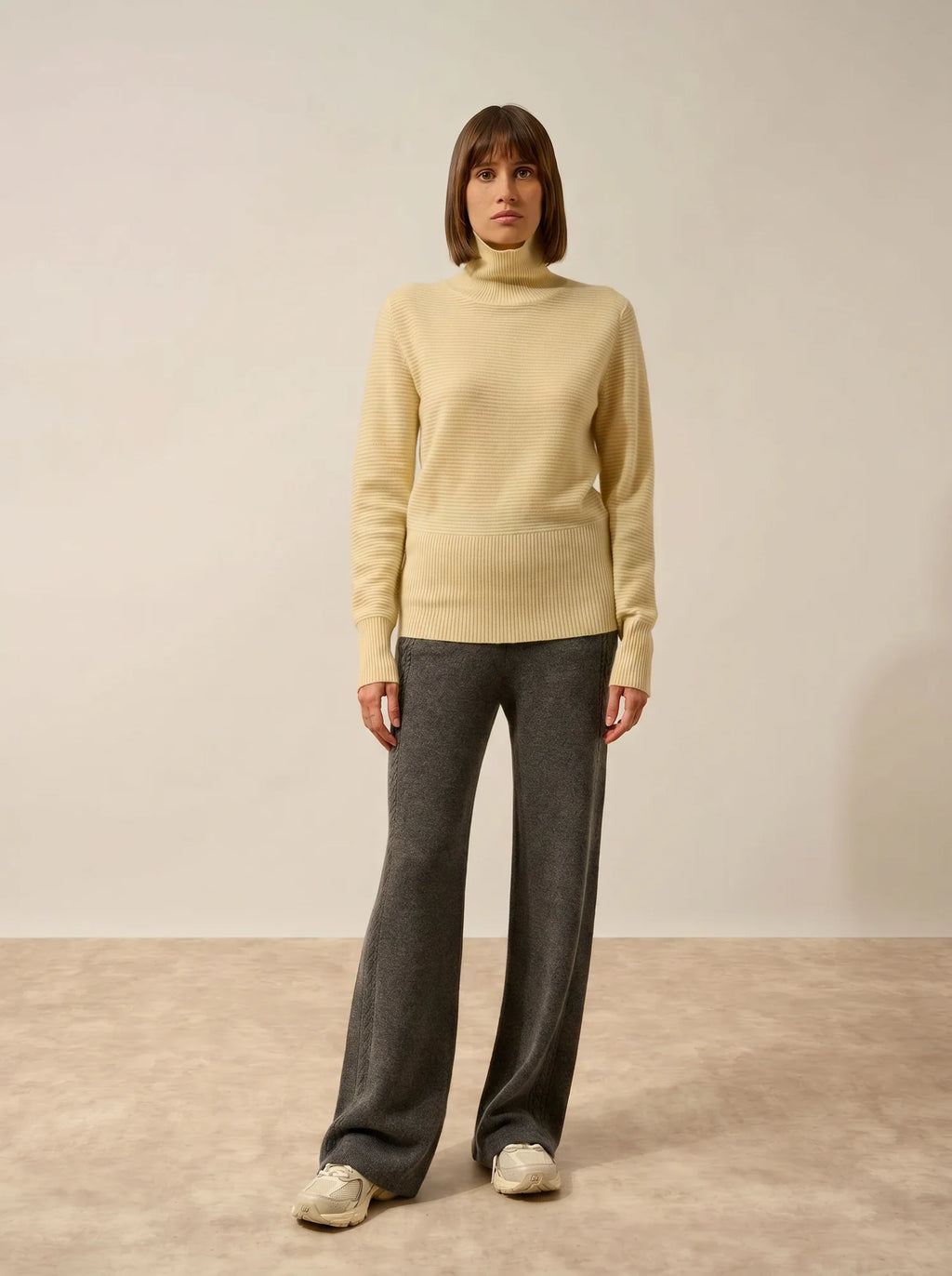 UDNY pullover rollkragen limonade