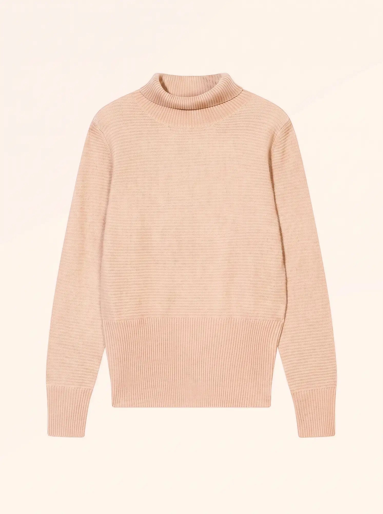 UDNY pullover rollkragen sand