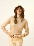UDNY pullover rollkragen sand
