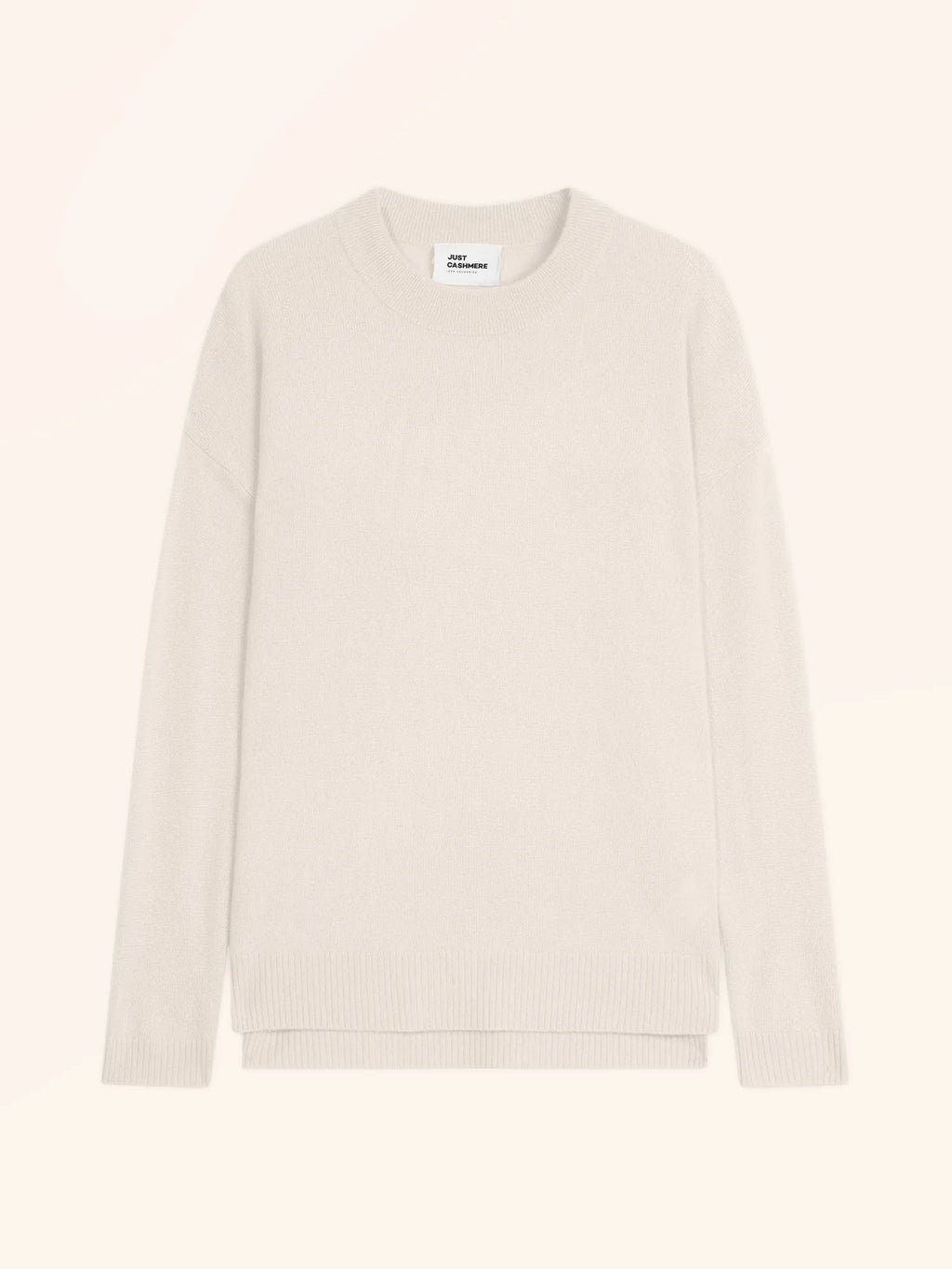 JOSPE pullover rundhalsausschnitt elfenbein