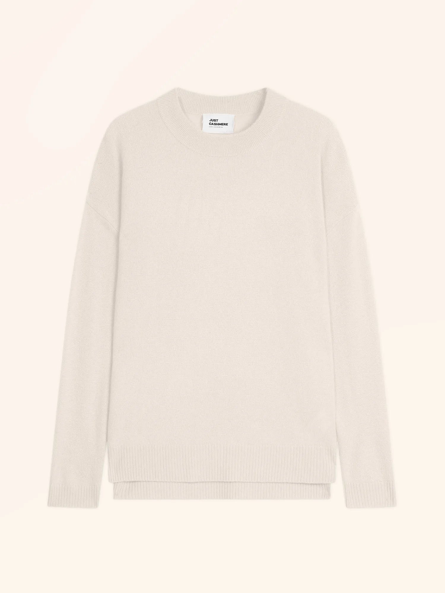 JOSPE pullover rundhalsausschnitt elfenbein