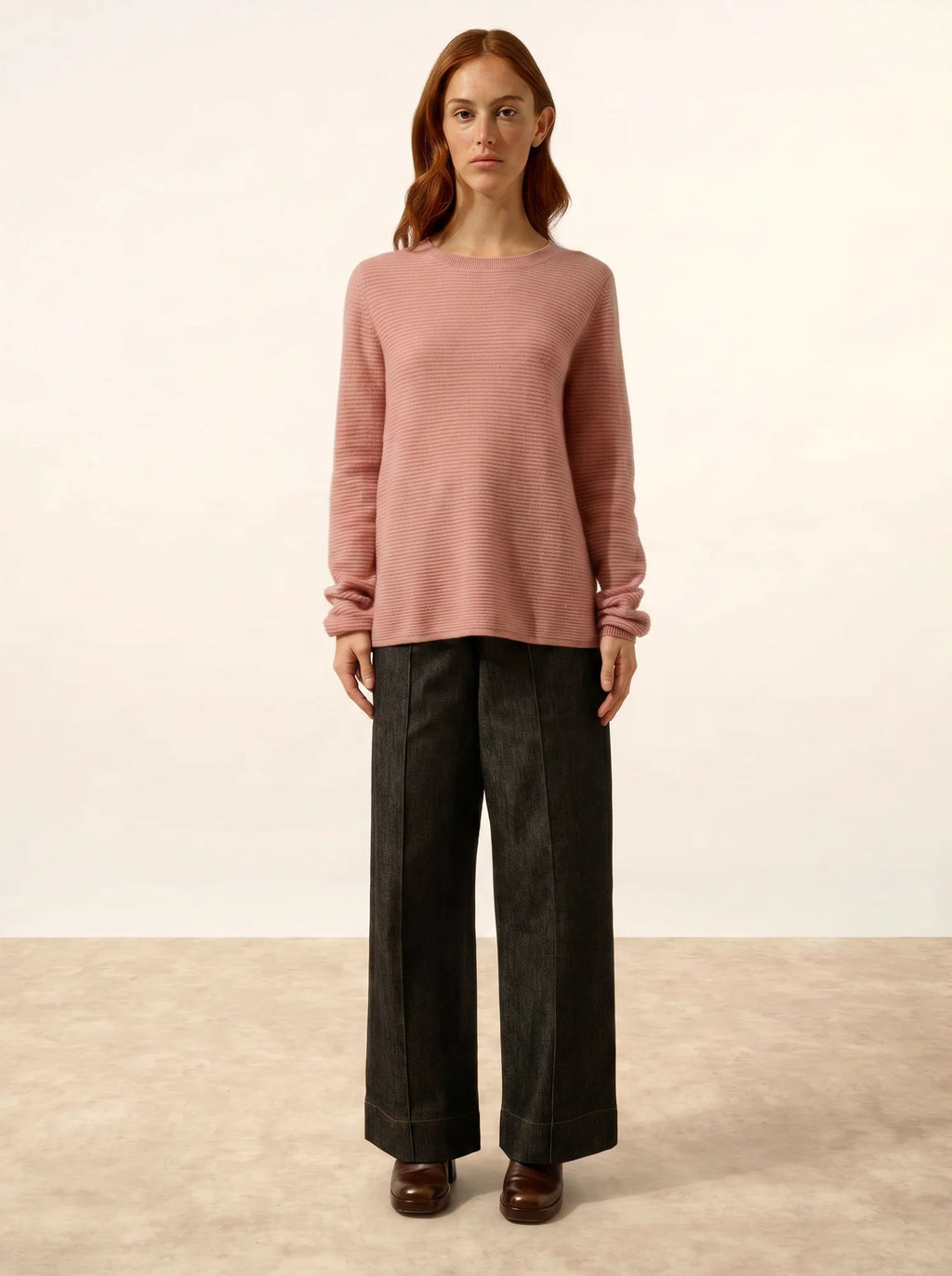 NETHY pullover u-boot-ausschnitt bois de rosa