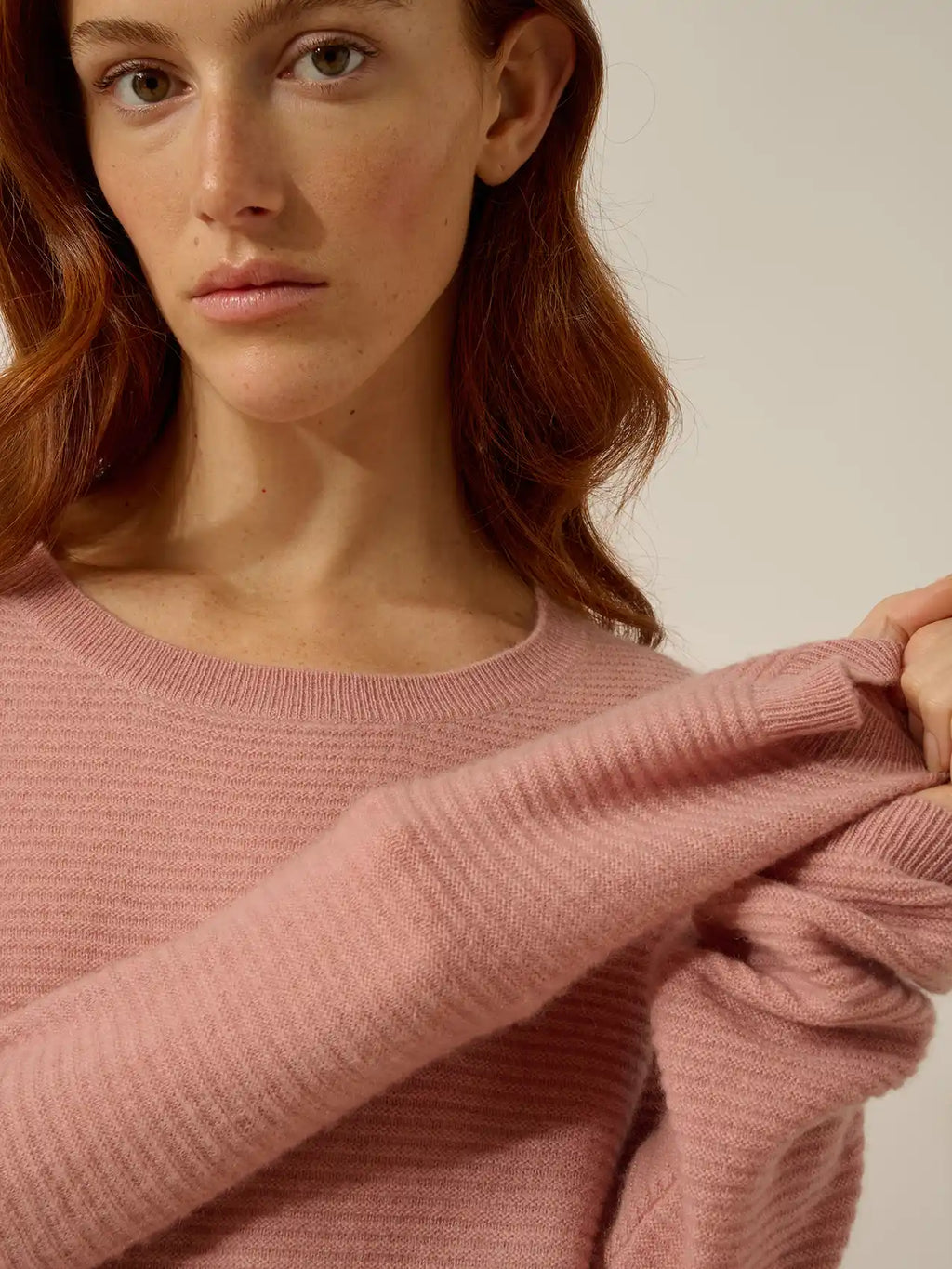 NETHY pullover u-boot-ausschnitt bois de rosa