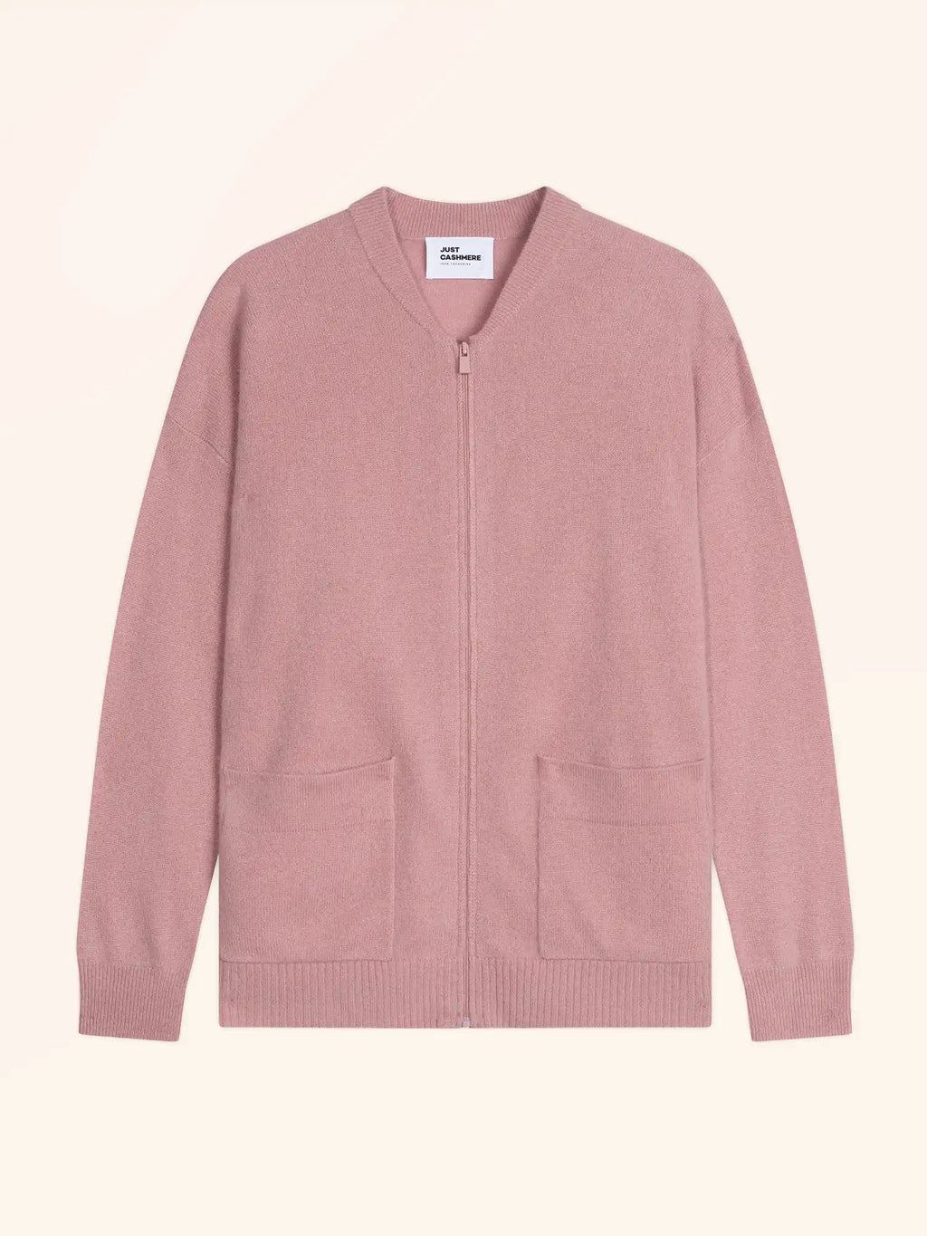 ERVIE weste mit reissverschluss col mao bois de rosa