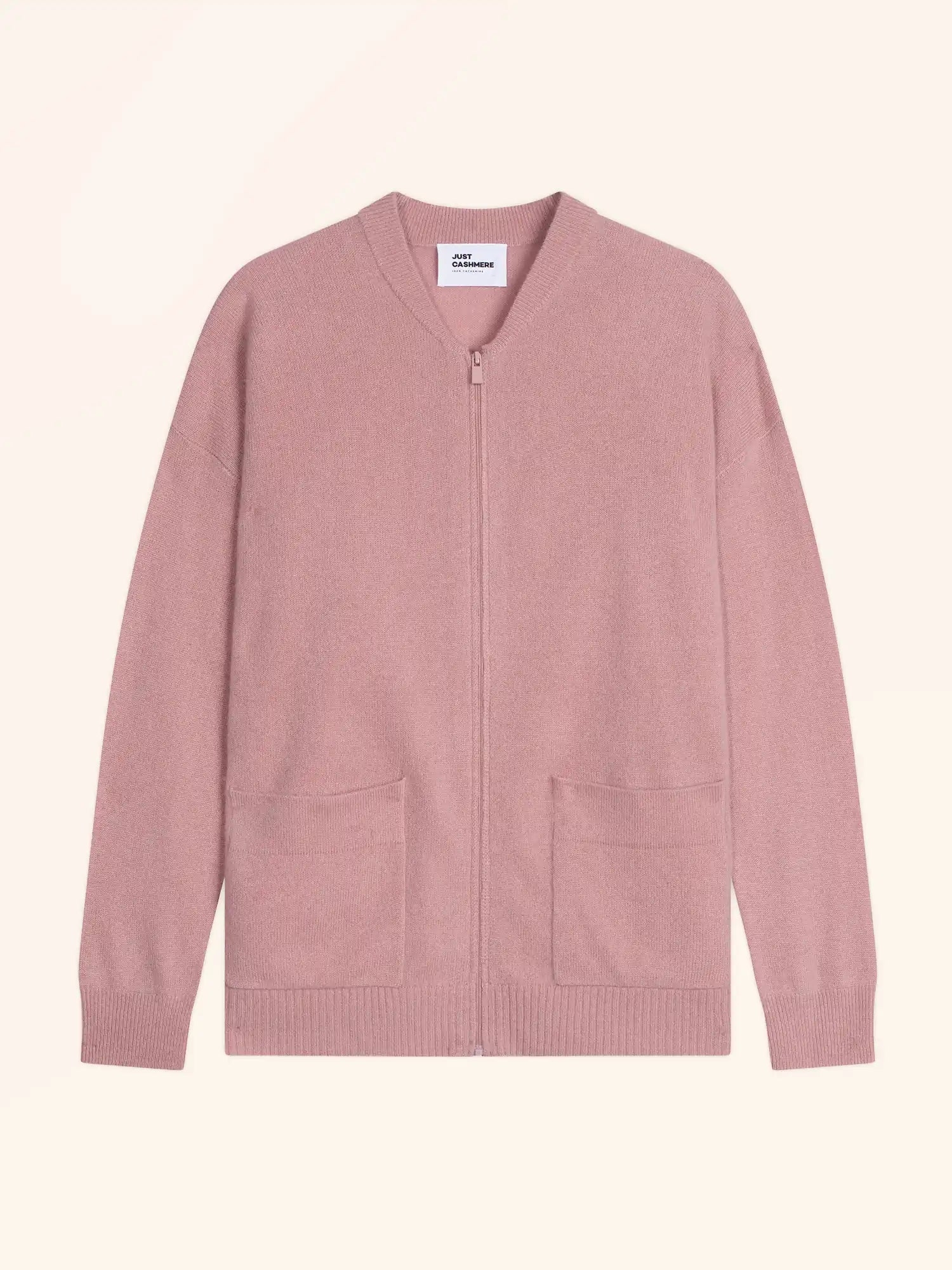 ERVIE weste mit reissverschluss col mao bois de rosa