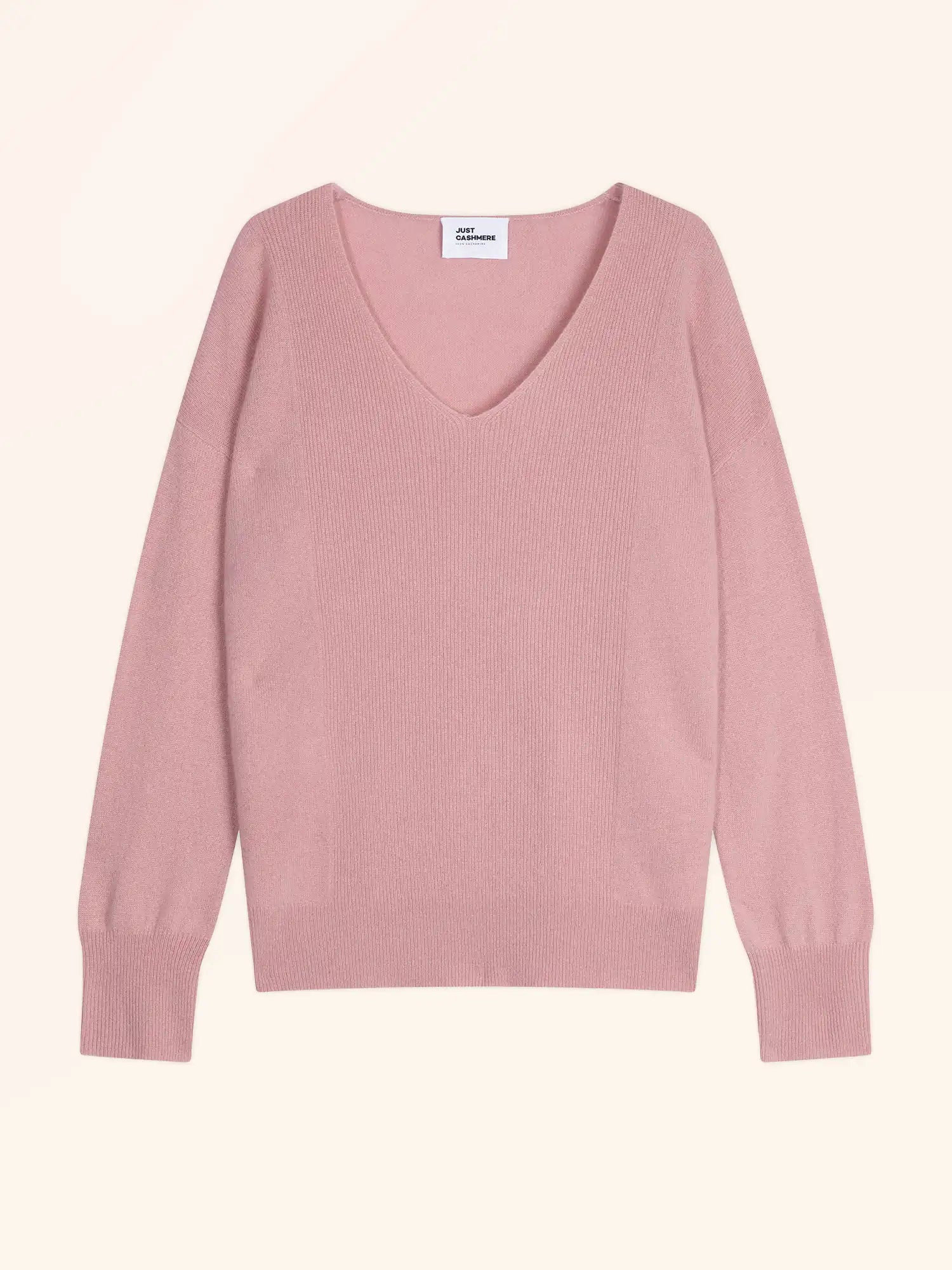 BIRSE pullover v-ausschnitt bois de rosa