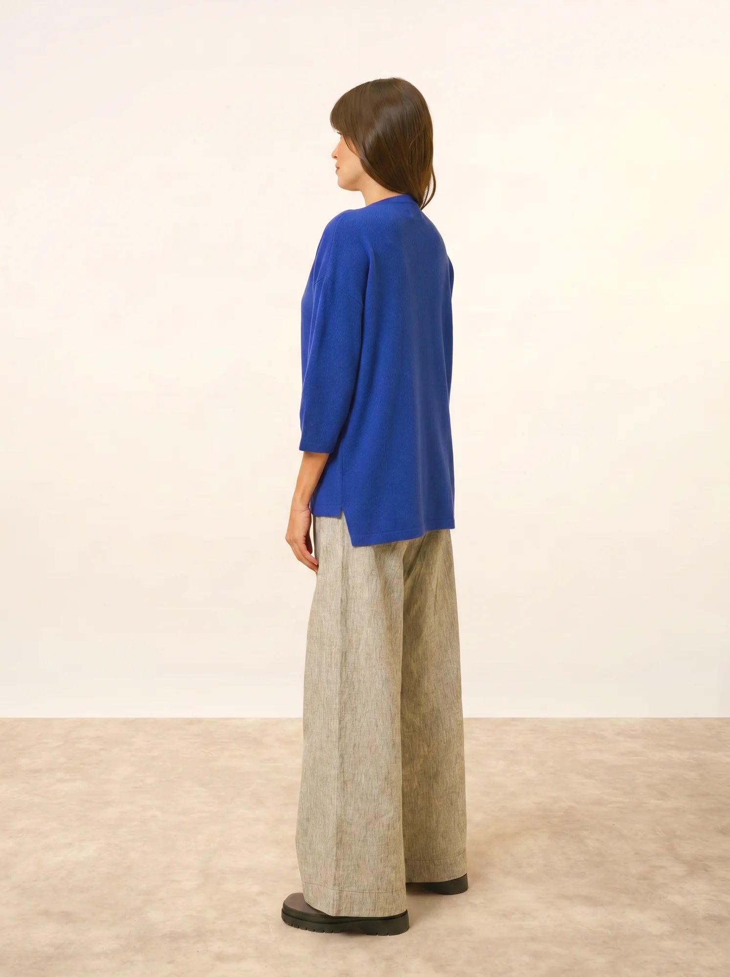 CLATTIE pullover rundhalsausschnitt ultramarin