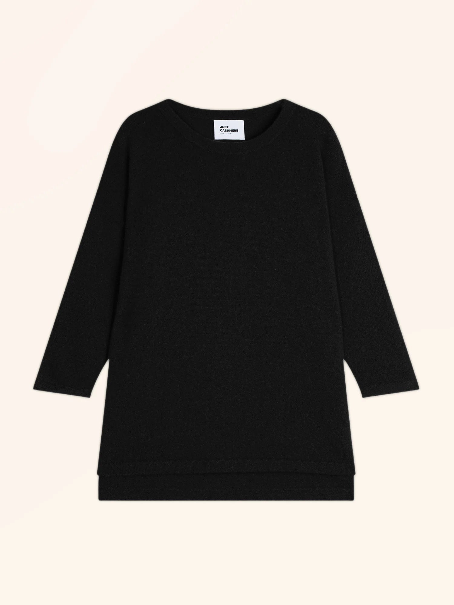 CLATTIE pullover rundhalsausschnitt schwarz