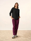 CLATTIE pullover rundhalsausschnitt schwarz