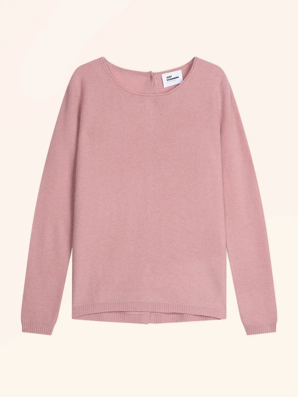 OLENA pullover rundhalsausschnitt geknöpft hinten bois de rosa
