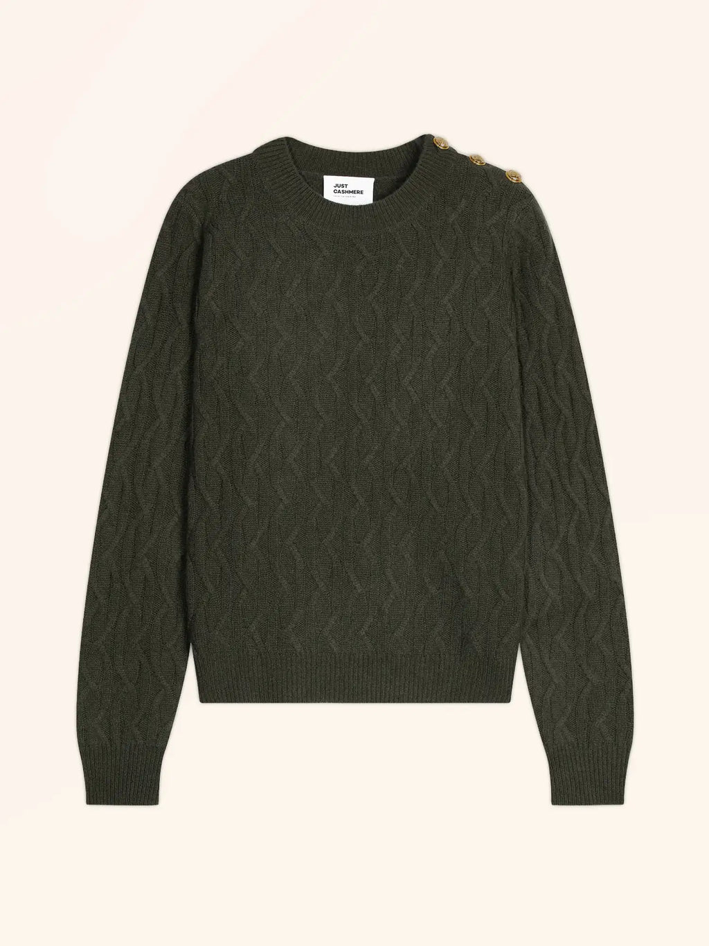 LYND pullover rundhalsausschnitt marine 4-fädig khaki