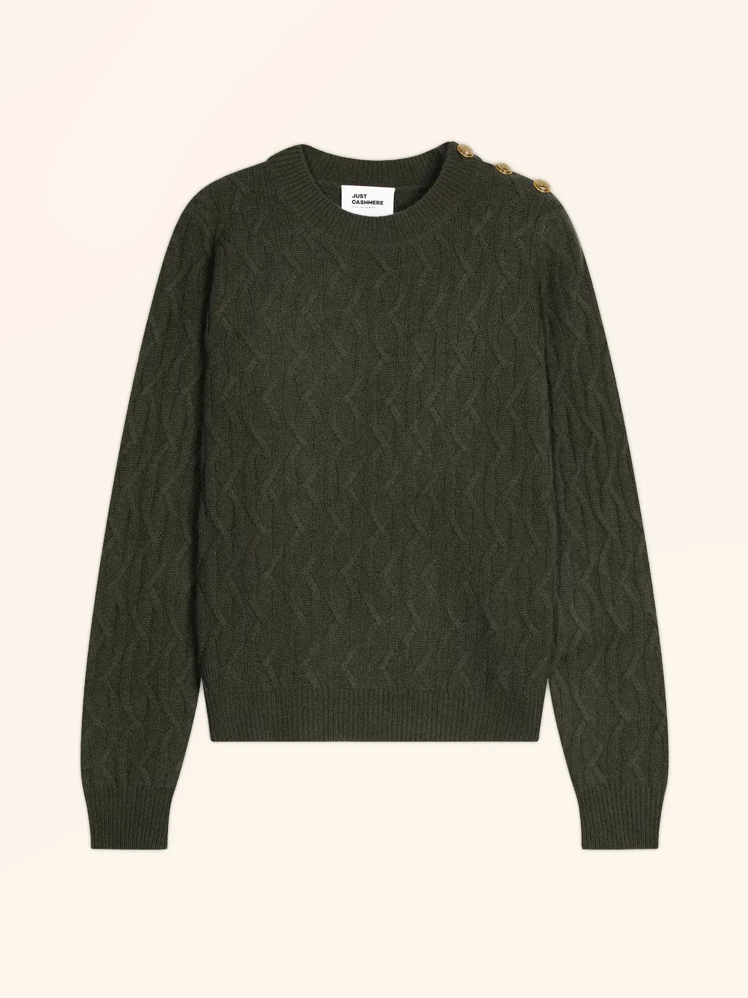 LYND pullover rundhalsausschnitt marine 4-fädig khaki