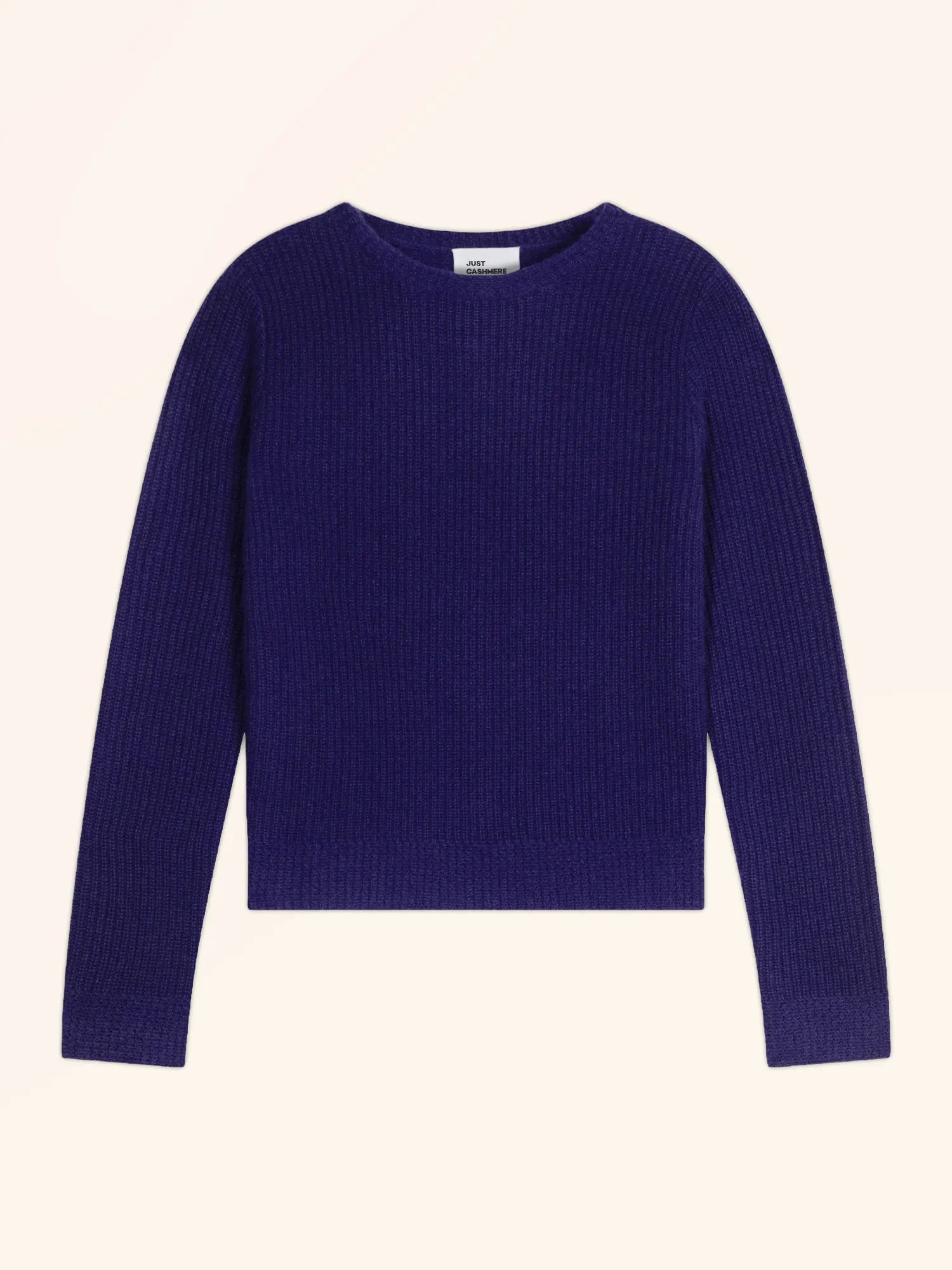 SIGRUN pullover rundhalsausschnitt 4-fädig violett