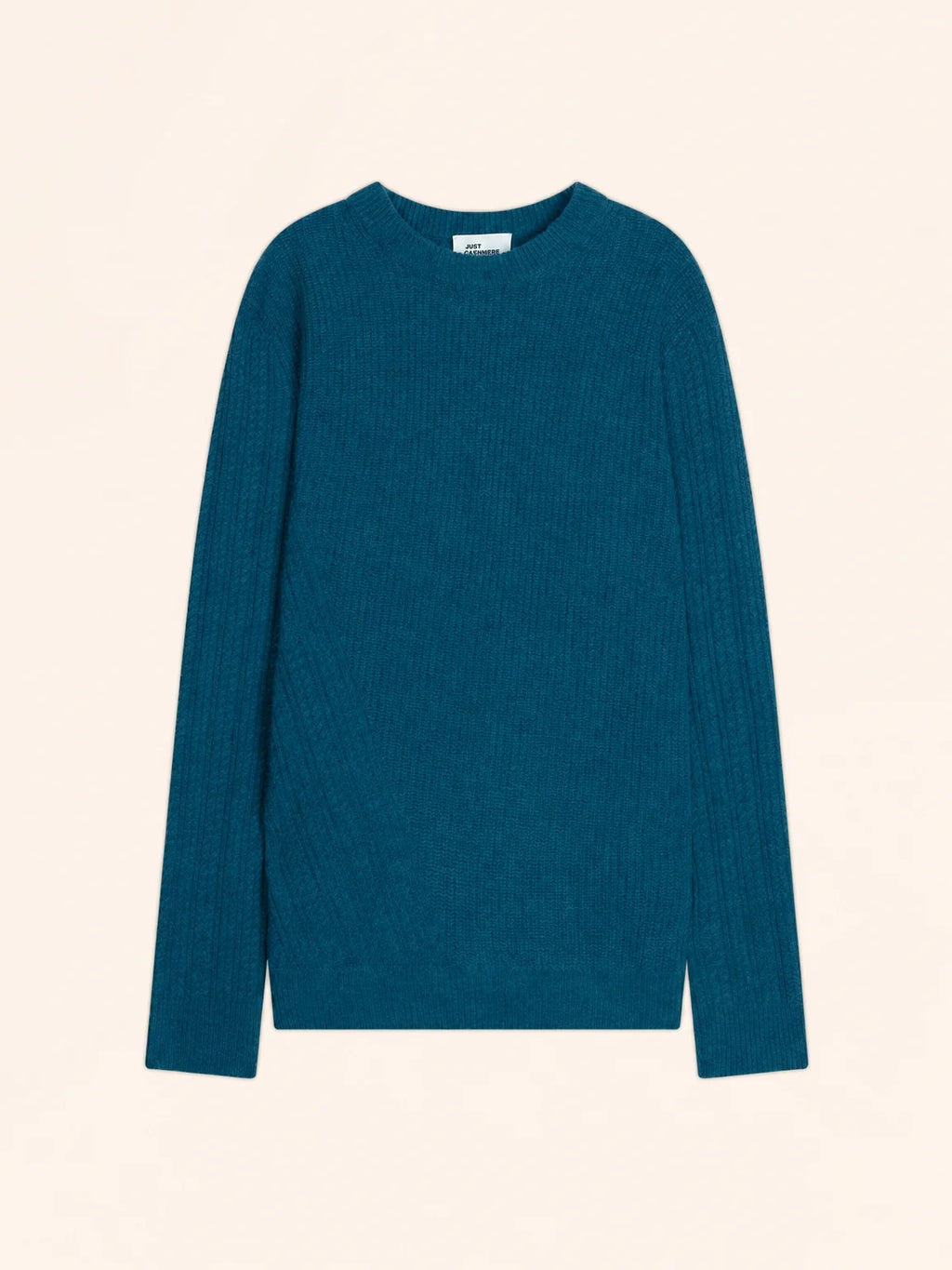 LUKKA pullover rundhalsausschnitt 4-fädig paon