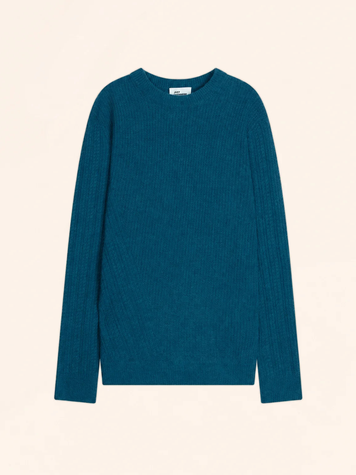 LUKKA pullover rundhalsausschnitt 4-fädig paon