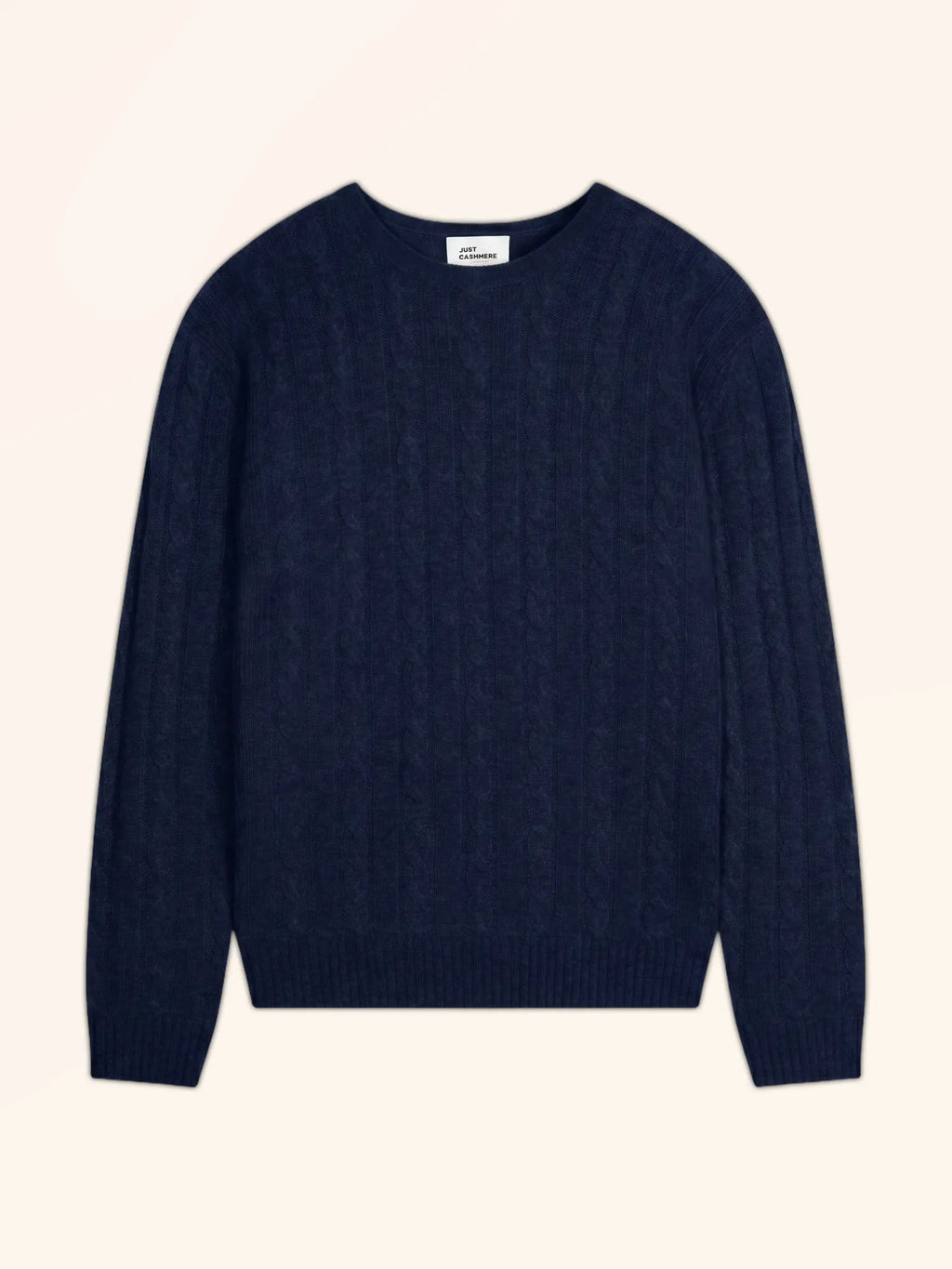 DARRI pullover rundhalsausschnitt 4-fädig marineblau