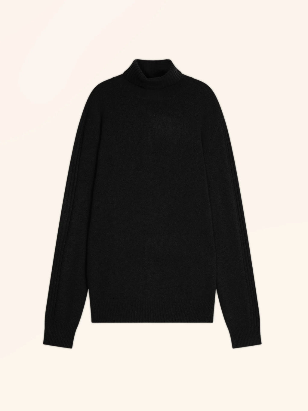 NOI pullover rollkragen 4-fädig schwarz