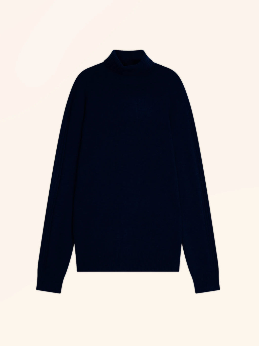 NOI pullover rollkragen 4-fädig marineblau