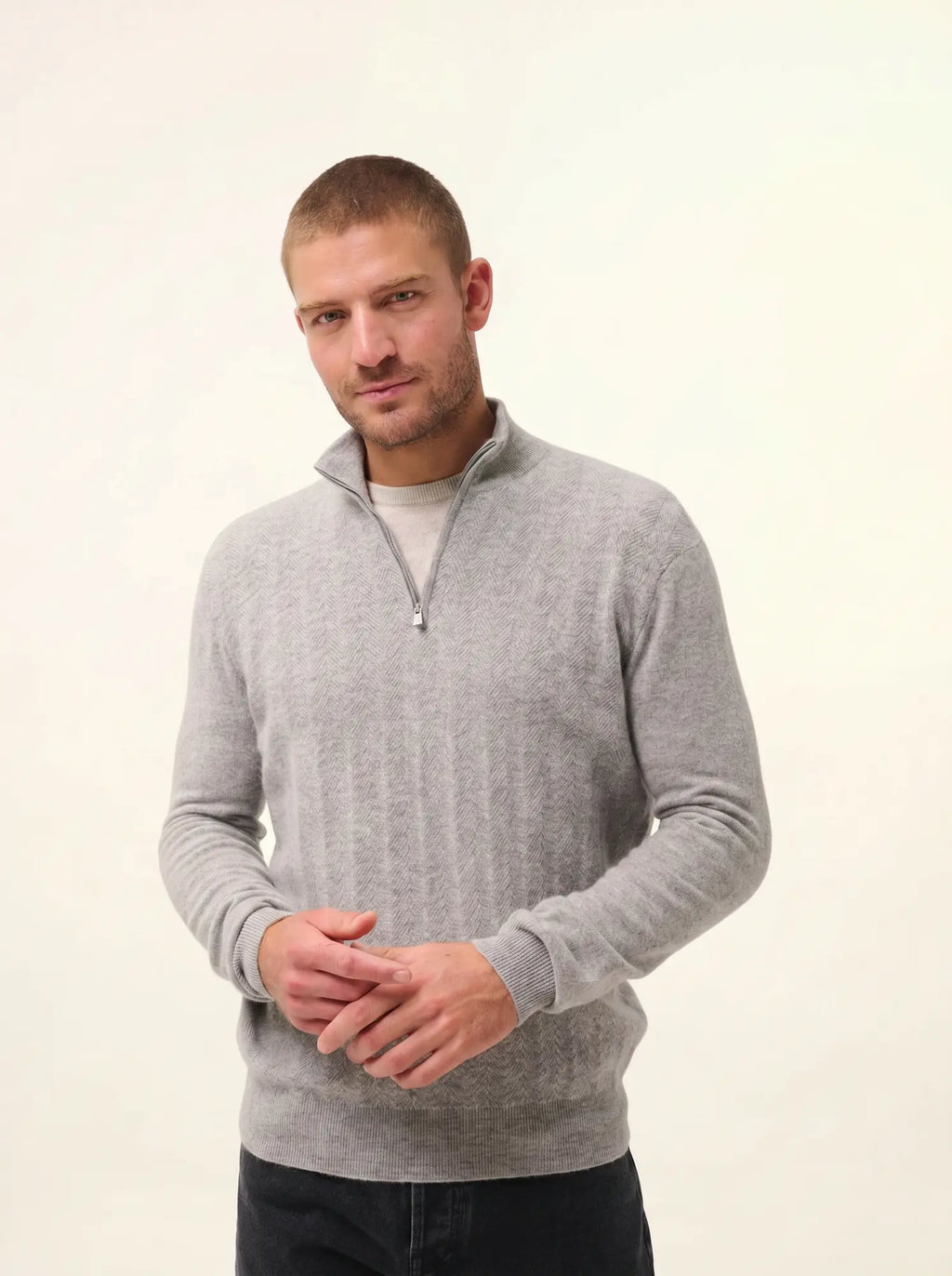 HILMIR pullover dockermütze wolke meliert