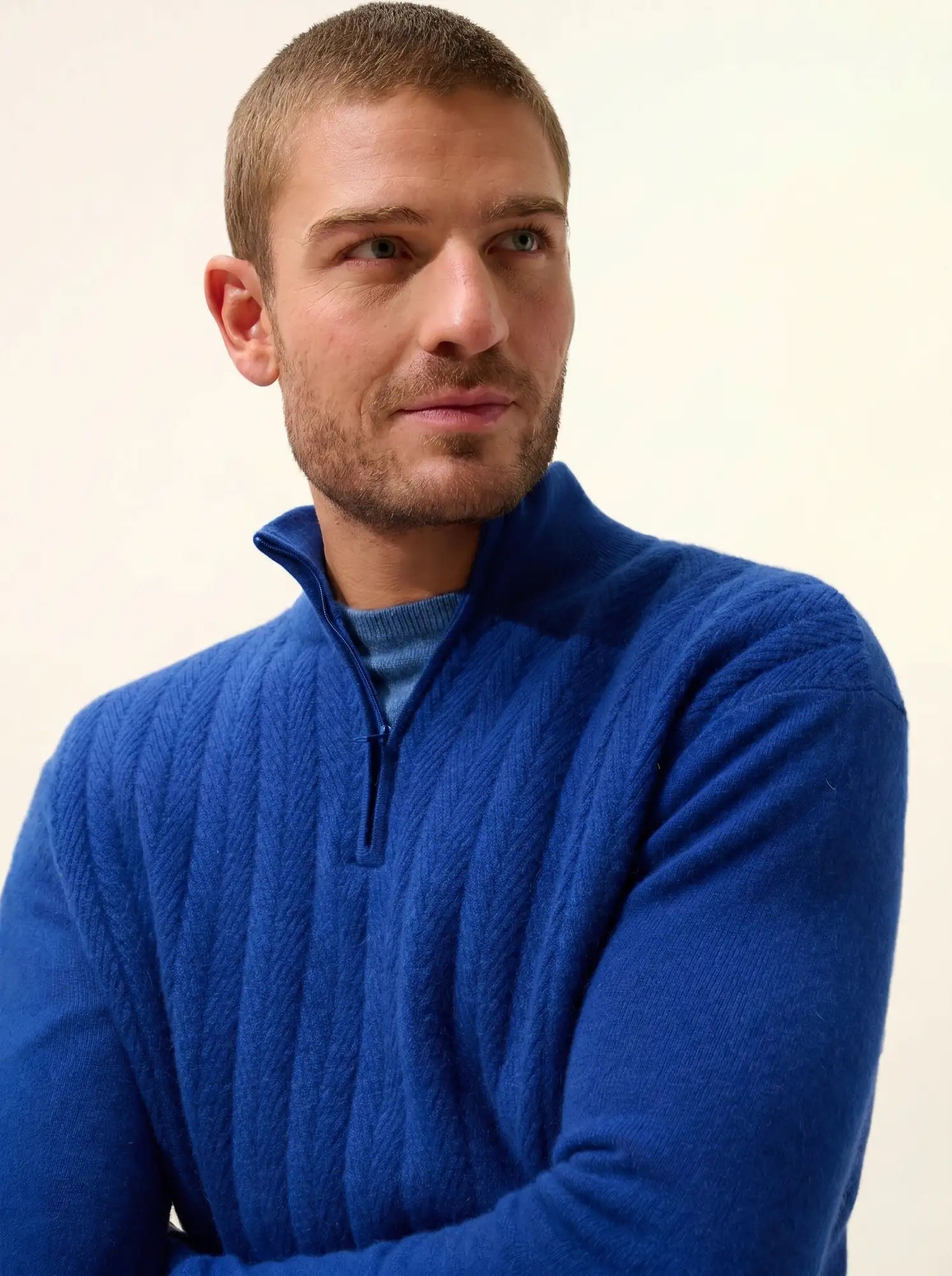 HILMIR pullover dockermütze ultramarin