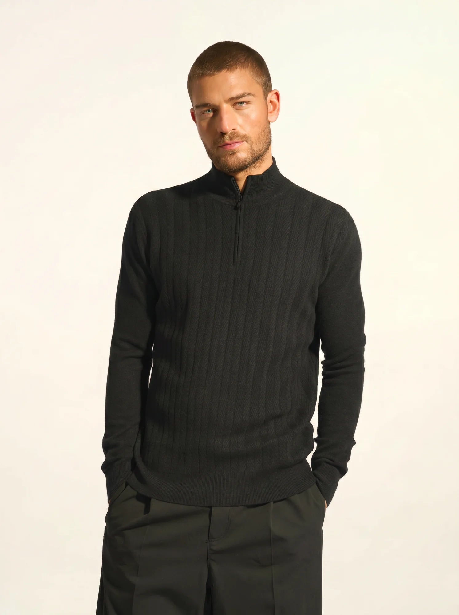 HILMIR pullover dockermütze schwarz