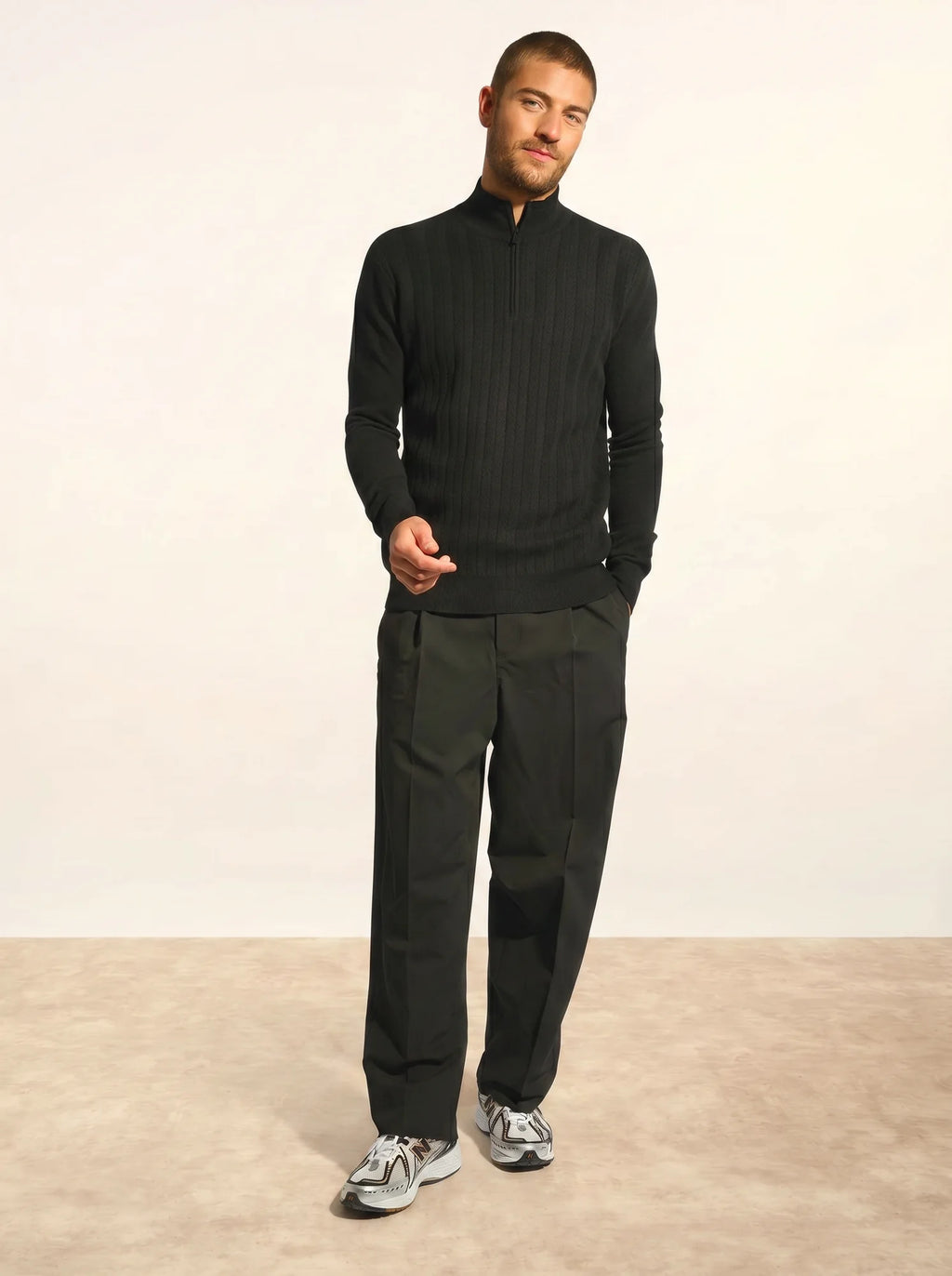 HILMIR pullover dockermütze schwarz