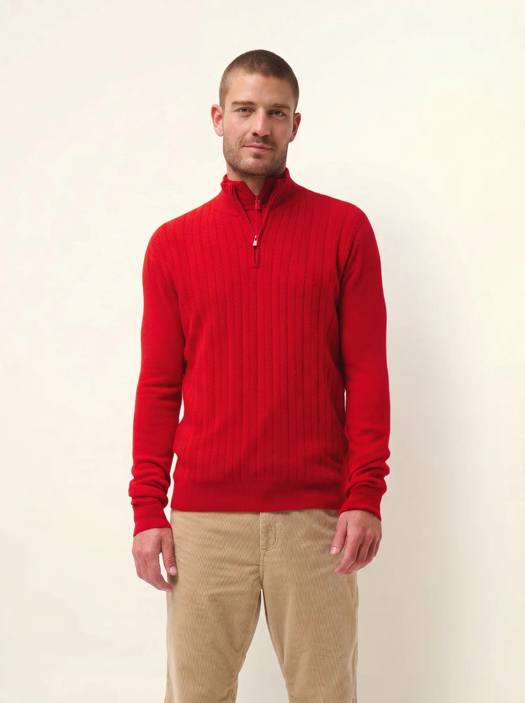 HILMIR pullover dockermütze rot