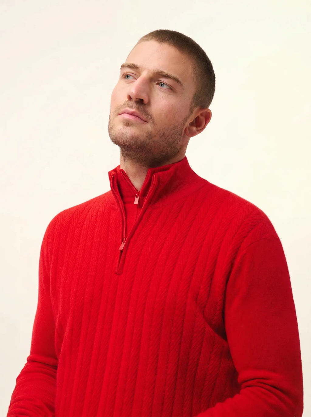 HILMIR pullover dockermütze rot