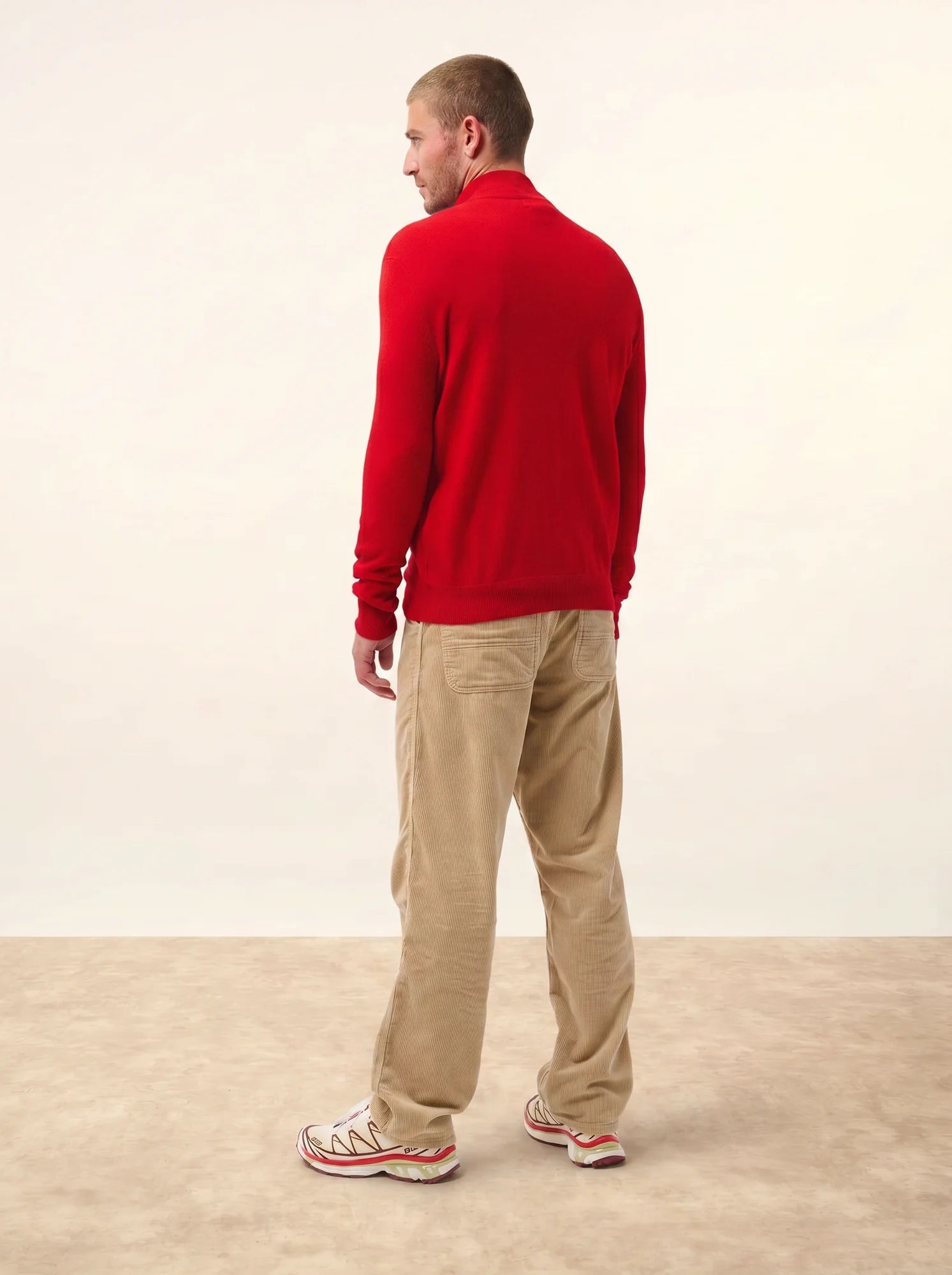HILMIR pullover dockermütze rot