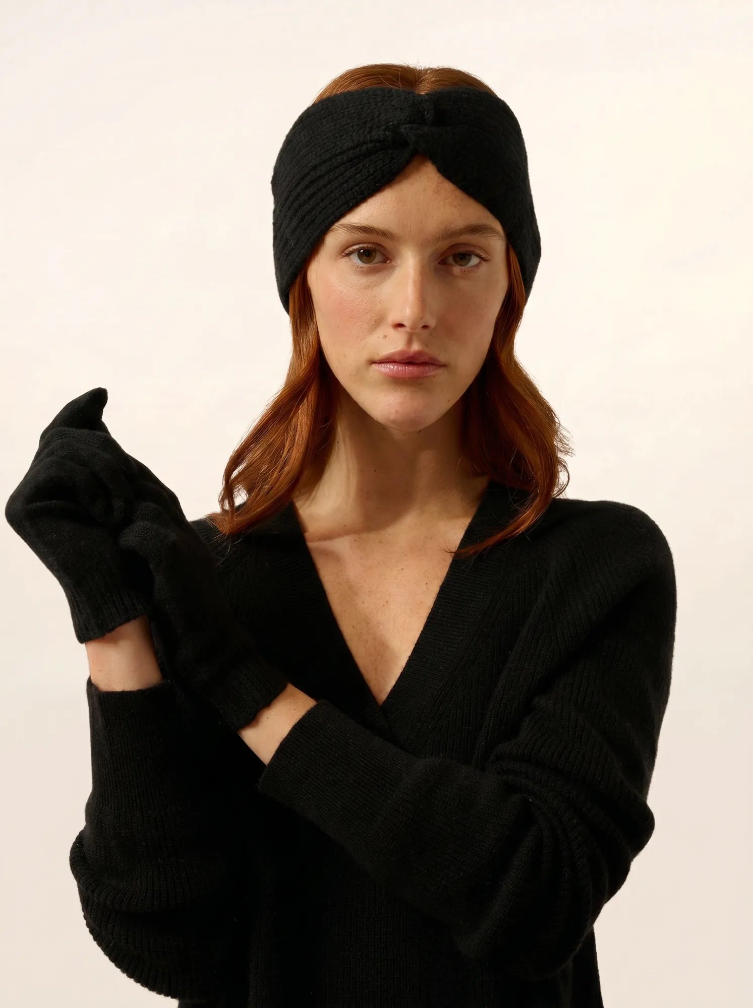 YLFA bandeau 8 fils noir