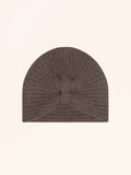 ULFUR bonnet 6 fils taupe chiné