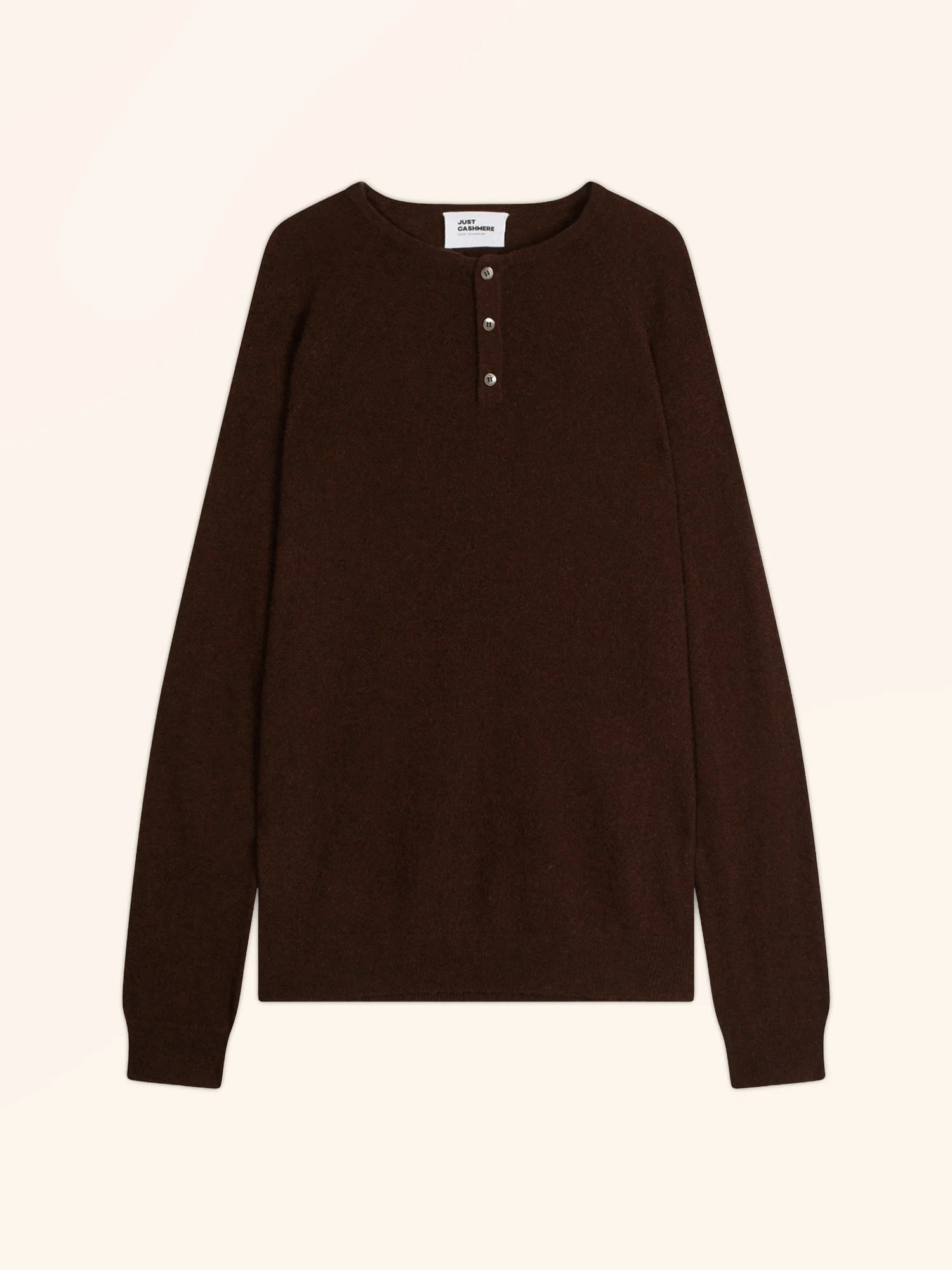 GUZMAN pullover col tunisien kaffee